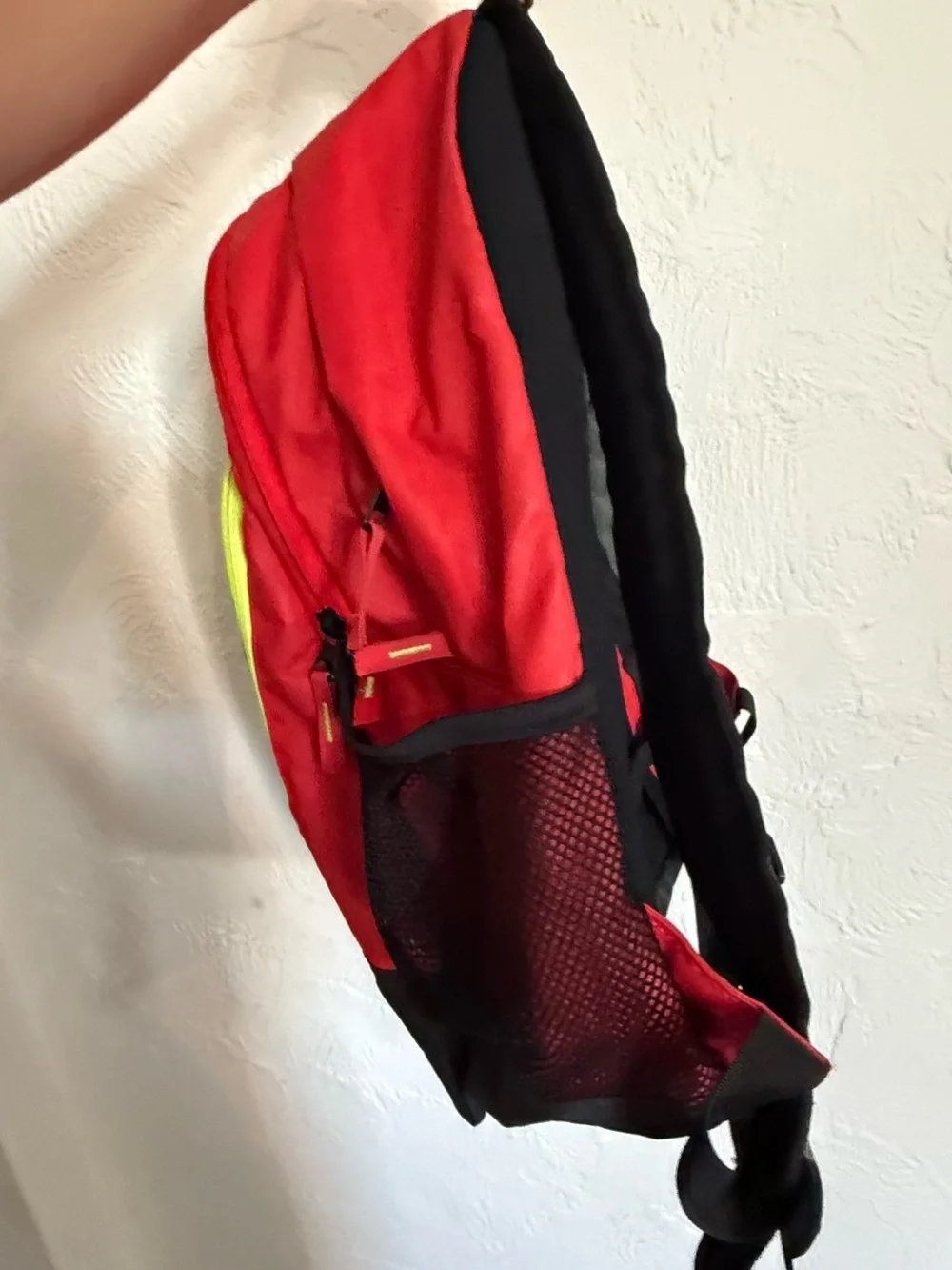 Nike Max Air Basketball Backpack Red Volt Black Large Sports Bag